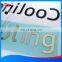 Factory OEM PET label custom plastic sticker with 3M adhesive
