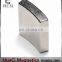 N50 Arc Neodymium Magnet OD3.75"xID3.372"x0.8"Lx24 Degree ID S Pole Arc Magnet