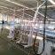 Two component coating machine for double glazing glass making machine