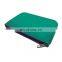 Factory Both Side Plain Design Zipper Cosmetic Purse Wallet Kids Pencil Case Silicone Bag