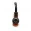 160mm Length Wooden Resin Short Tobacco Pipe With Small Red Bending Head for Smoking