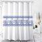 Rustic Wooden Shower Curtain Set with Non-Slip Rug Toilet Lid Cover Bath Mat Shower Curtain Set for Bathroom