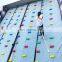 Inflatable Wall Climbing Wipeout Game Fun Rock Climb Tower Carnival Games For Sale