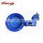 high pressure 2 inch ductile iron di double flanged butterfly valve