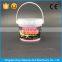 Best selling plastic clear candy floss bucket