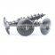 Torx screw flat round head Stainless steel zinc plated self tapping security screw