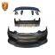 Gt4 Style Fiber Glass Full Body Kits For Pors-Che 987 Spoiler Car Bumper Light Front Bumper Car Accessories Parts