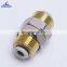 Factory Price PM Series 4/6/8/10/12mm Multi-size Brass Thread Bulkhead Air Connector White Plastic China Pneumatic Fittings