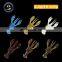 Hot sell 2.3g saltwater prawn shrimp fishing lure luminous soft shrimp bait