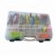 Hot! 446pcs/set Fishing Lure Kit Complete Set With Hard Lures Soft Bait Accessories Case