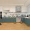 Cheap Modular Wooden Kitchen Cupboard South American Cherry Wood Kitchen Cabinets
