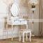 Bedroom North European white dresser mini type mini economy make-up table multifunction assembly simple dressing table