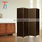 Eco-friendly 4 panel waterproof and foldable room divider wood screen
