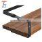 Rustic Wood Wall Floating Farmhouse Entry Shelf Rack With Hooks