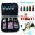 Personalised Black Designer Professional Luxury Small Nylon Private Label Travel Makeup Bag