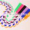 Portable Plastic Handle Customize Logo Kids Wholesale Skipping Speed Beaded Jumping Rope PVC