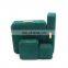 Custom logo dark green pu leather jewelry box bangle box