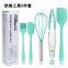 Kitchen Utensil Set, 5PCS Silicone Kitchen Utensils Set, Spatulas Brush, Cooking Tools, Easy to Use & Clean, Utensil Set, Kitchen Utensils