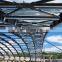 long-span roof arch steel space frame steel structure structural support for football sports