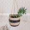 Natural Eco Friendly Seagrass Hanging Planter Pot Basket From Vietnam