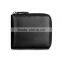 New high quality nappa leather zip wallet for men with RFID lining