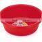 High quality Plastic Red Foot Tub Round Wash Basin