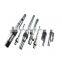 CNC machining turning valve extension spindle, stainless teel forging butterfly valve spindle