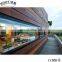 Price of aluminum sliding window rain protection in window and doors