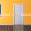 White PVC coated MDF wooden door bedroom and bathroom wood door