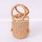 Vintage Purse, Woven Bag Top Wooden Handles water hyacinth handbag, Shopping Bag 100% woven Wholesale