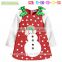 2015 latest design Christmas costume wholesale winter Christmas girls Baby birthday dresses MY-IA0044