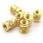 Ibb IBC Iuc Molded-in Threaded Insert, Brass Nuts for 3D Printed Parts