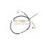 China Factory Direct Sales SINOTRUK SITRAK C7H/T7H/T5G Cabin Parts WG9719820278 Single Side 180 Degree Bend High Pressure Hose (