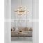 Margita Medium Chandelier Cylindrical double-ended glass lampshade Ceiling Lamp for living room dining room bathroom