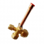 A/C straight tube split valve, air conditioning valve, ACR brass valve, air conditioner service valve