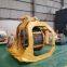 1.6 Square excavator screening bucket hydraulic rotary sand screening machine manufacturer