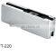 FT-220 wholesale gaoyao glass door fiitings upper clamps stainless steel clamps