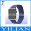 circle design Magnetic Buckle Real Genuine For Apple Watch Leather straps band 38mm 42mm, loop for apple watch band