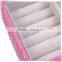 Pink unique crocodile leather jewelry box lock hardware wholesale