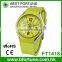 FT1418_YW Best price stainless steel case quartz movement rubber sports watch