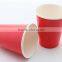 Disposable Solid Blue Drinking Paper Cups for Wedding Usage