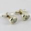 Manufacturer India !! 925 Sterling Silver Rainbow Moonstone Cufflink Jewelry