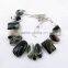 Stunning !! Black Onyx & Boostwana Agate 925 Silver Necklace Jewelry, Gemstone Silver Jewellery, Hot Selling Silver Jewellery