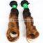 OEM all kinds of ROMANCE CURL 100% virgin brazilian weave hair styles