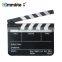 Commlite Acrylic Clapboard Dry Erase Director Film Movie Clapper Board Slate 9.85 x 11.8" swith White Sticks