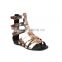 Trendy Ladies Jelly Rubber/PU Sandals Flat Fancy Women shoes Summer sandals                        
                                                Quality Choice