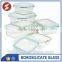 pryex acid proof borosilicate glass food containers