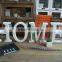 Creative antique Shabby Chic wooden wall alphabet letters for home decoration