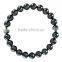 Fashion Charm Bangle Latest Design Daily Wear Bangle 8 mm 7.5 Inch Colorful Sehll Gemstone Bracelet