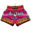Unisex gender 100% polyester muay thai boxing shorts in martial arts